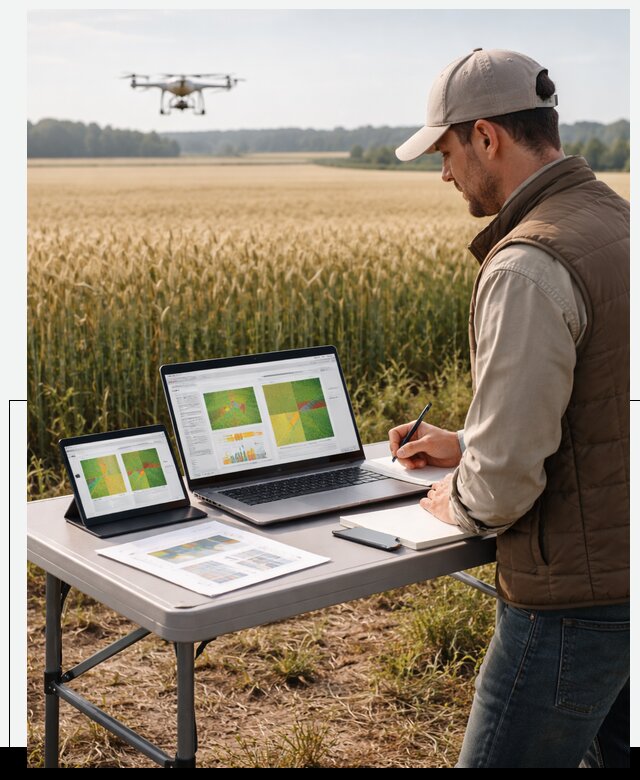Система AI прогнозирования урожайности для точных агрономий в Черногорске