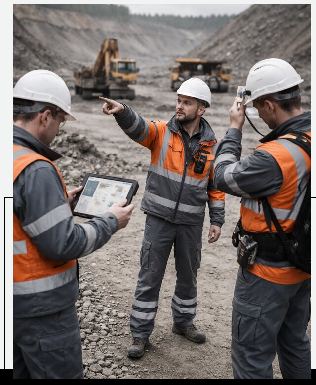 Система контроля персонала для горнодобывающей отрасли в Черногорске